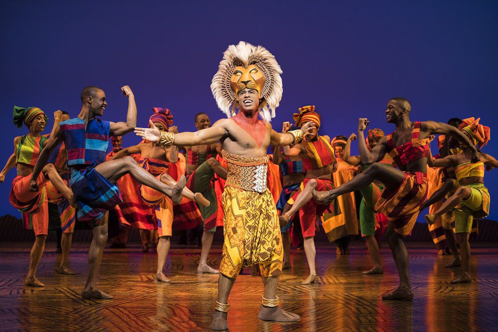 Simba with group - Lion King